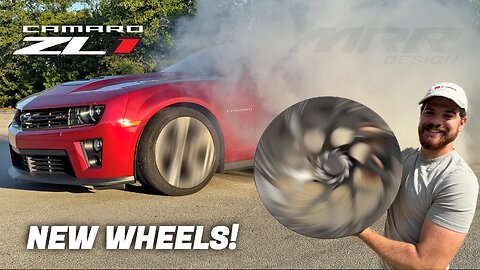 MY ZL1 GETS NEW WHEELS! (they’re NOT black)