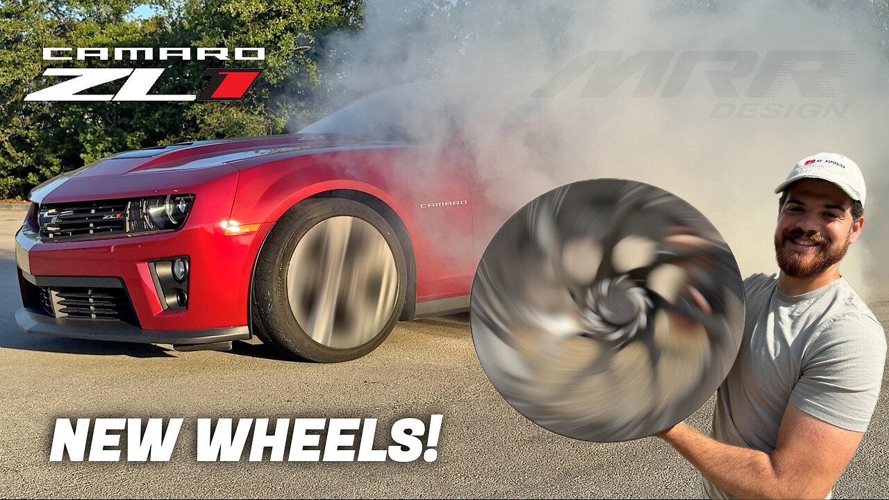 MY ZL1 GETS NEW WHEELS! (they’re NOT black)