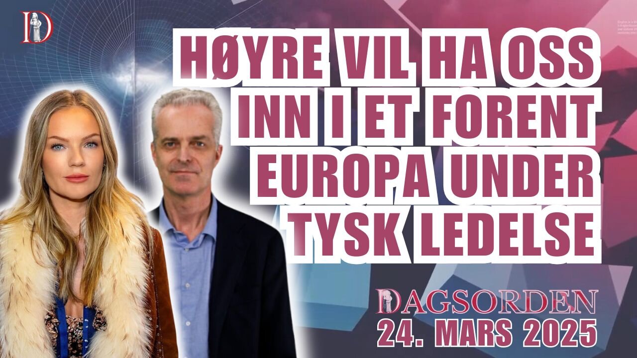 Høyre vil ha oss inn i et forent Europa under tysk ledelse