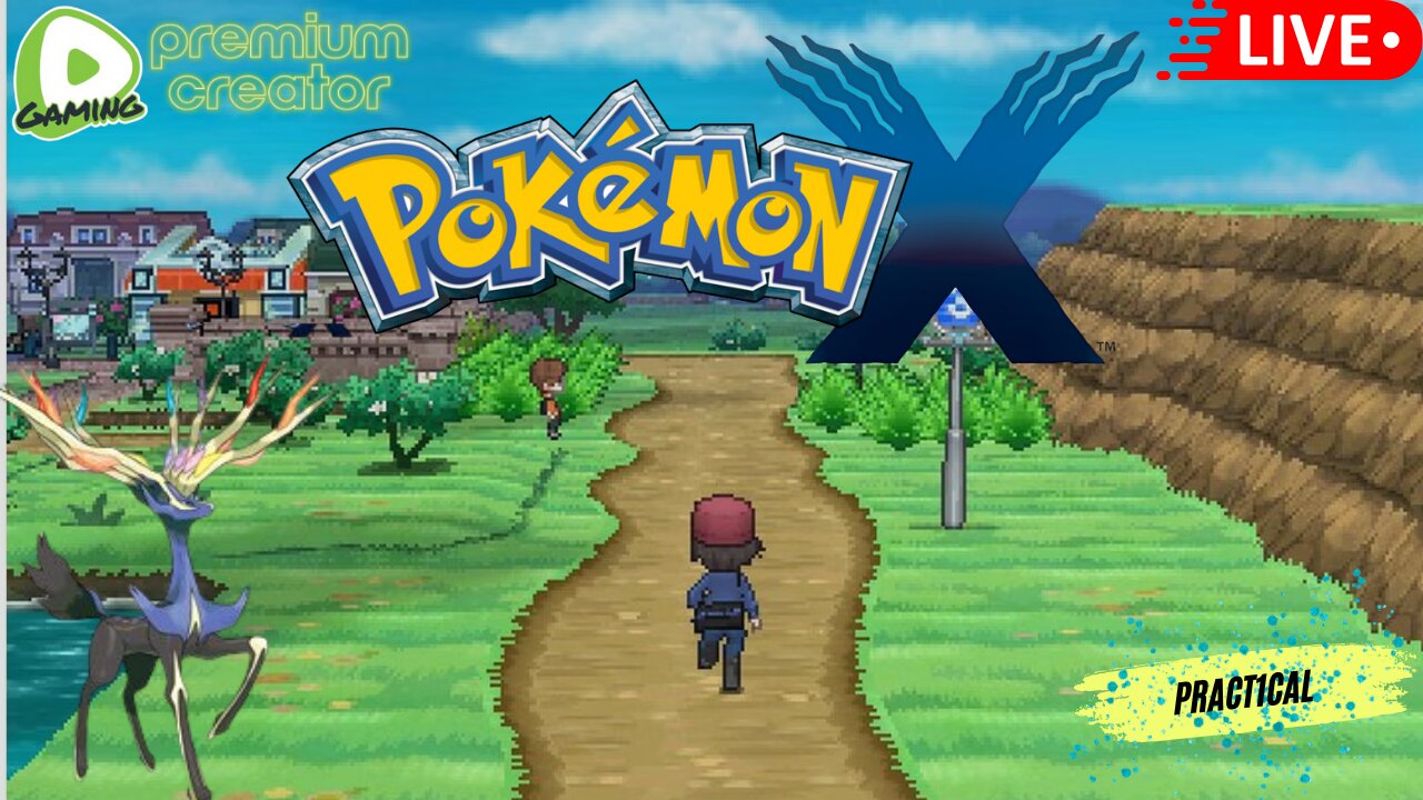 🟢 LIVE: Playing some Pokémon X / May watch some Horse Racing after: Rumble Studio🟢