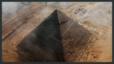 SAR Scan of Khafre Pyramid Shows Huge Underground Structures / Credit Greg Reese INFOWARS