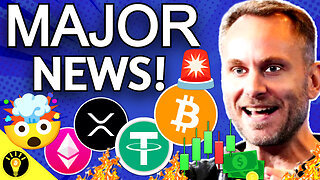 🚨 BIG CRYPTO NEWS! TETHER USAT STABLECOIN, GEMINI IPO, & POLYMARKET CHAINLINK!