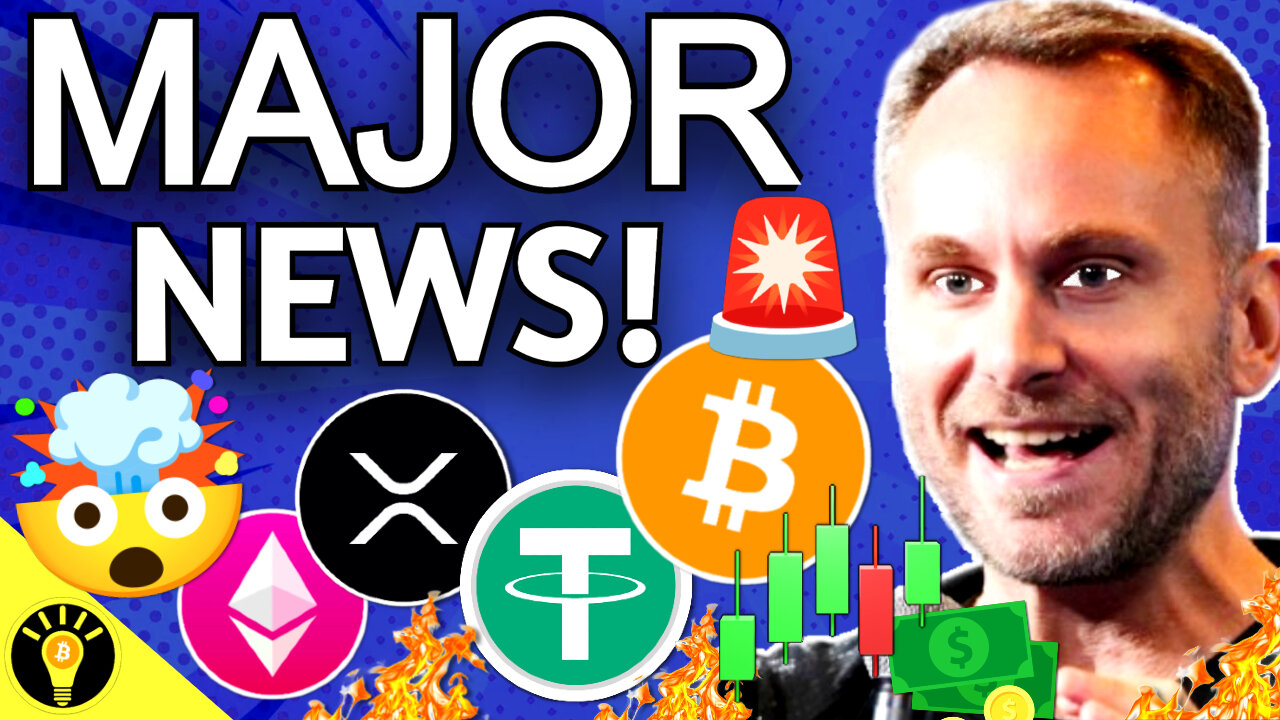 🚨 BIG CRYPTO NEWS! TETHER USAT STABLECOIN, GEMINI IPO, & POLYMARKET CHAINLINK!