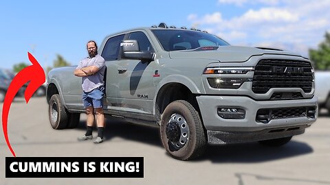 Trade Your Ford ASAP! //2026 Ram 3500 Limited Dually//