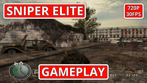 Sniper Elite: Gameplay - (PC HD) [720p30FPS]