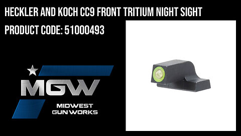 Heckler And Koch CC9 Front Tritium Night Sight - 51000493