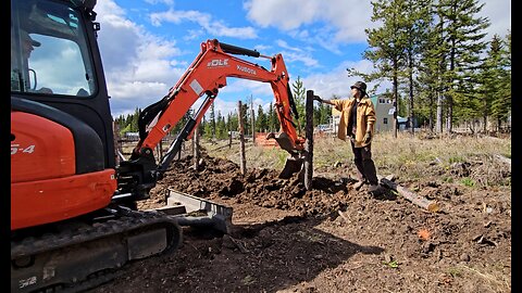 This is Where It Starts - Barn Build Site Prep
