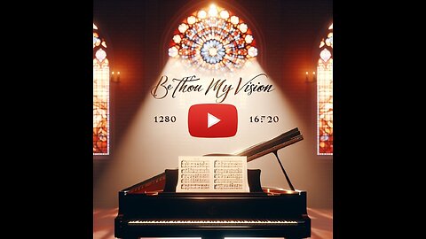 🎵 Be Thou My Vision | 40-Second Peaceful Piano Short | Inspirational Worship Music ✝️