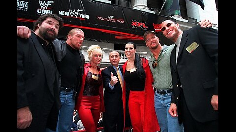 WWE invades the New York Stock Exchange October 25th 2000 (fan-cam footage) HD