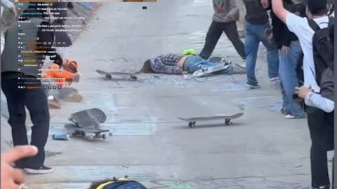 Why is he just lying there