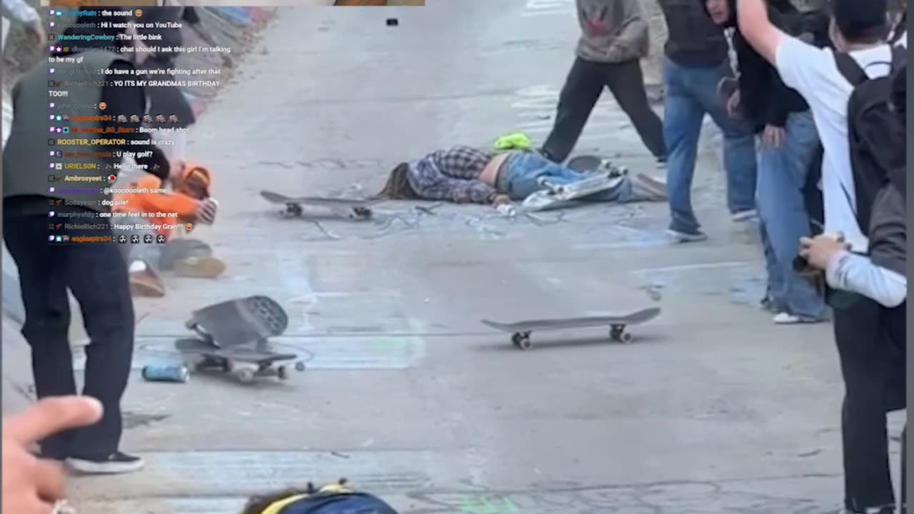 Why is he just lying there