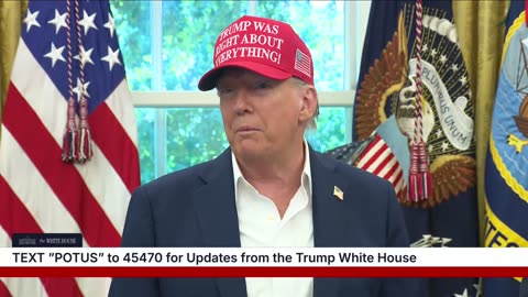 President Trump Makes an Announcement, Aug. 22, 2025