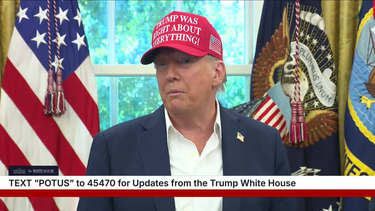 President Trump Makes an Announcement, Aug. 22, 2025
