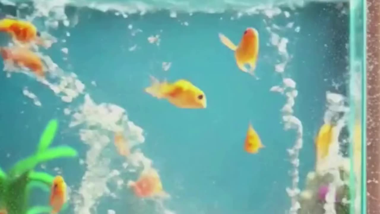 FUNNY CAT TUBBY AND THE AQUARIUM 🐱💦🐠