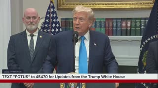 President Donald Trump signs executive orders following India tariff - July 30, 2025