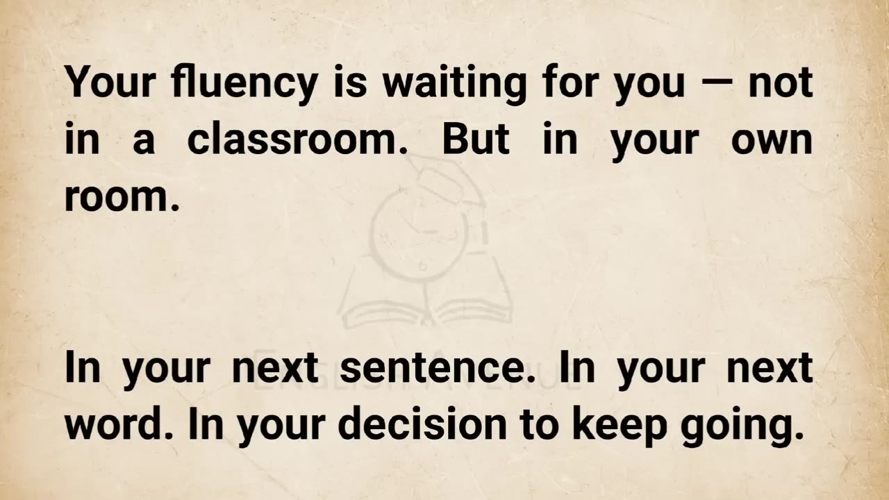 How I Mastered English at Home