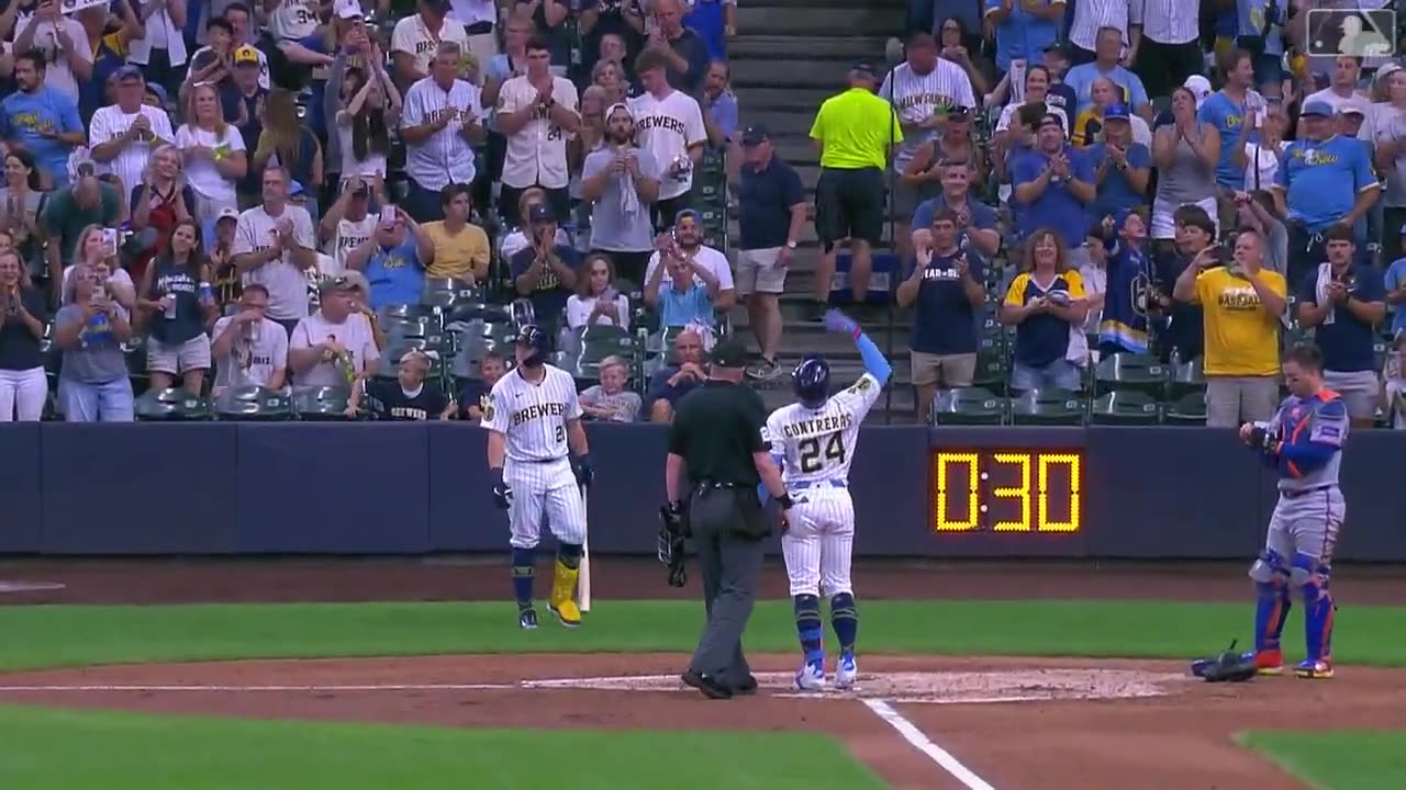 Mets vs. Brewers Game Highlights (8/10/25) | MLB Highlights