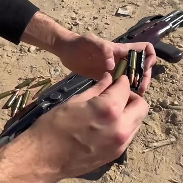 罗马尼亚 MD-65 #国外合法拍摄国内请勿模仿 #武器科普 #实弹射击 #男人减速带 #靶场射击