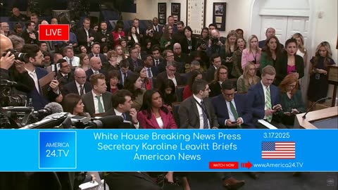 3.17.25 White House Breaking News Today Press Briefing