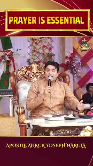 PRAYER IS ESSENTIAL #brotheryirmeyahyosephnarula #ankurnarulaministry Anugrah TV
