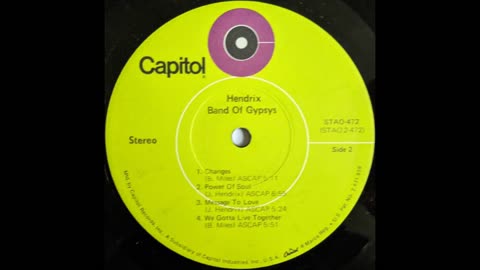 The Jimi Hendrix Experience – Band Of Gypsys LIVE 1970 [FULL ALBUM] HD