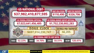 DOGE Clock Live: US Debt Tracker, DOGE Savings & Breaking News