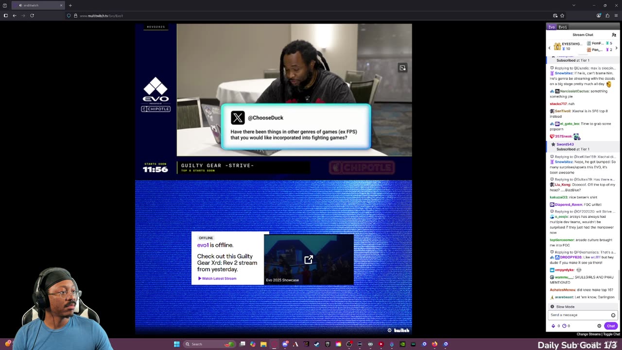 Day 3 of Evo. Who is going to win.