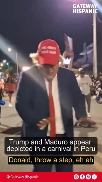 Carnival in Peru Celebrates Maduro’s Capture and Recognizes Trump’s Action with Festive Figures