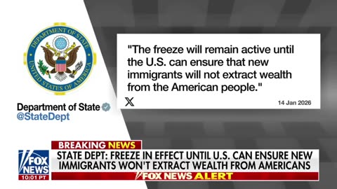 State Department Freezes Visas to 75 Countries Including Somalia