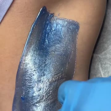 @waxingqueenadventures Underarm Waxing Tutorial | Sexy Smooth Tangerine Tease & Sexy Sapphire