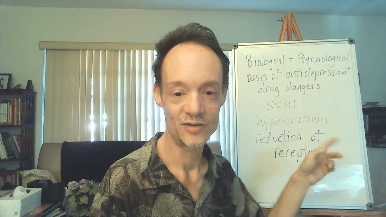 Biological & Psychological Basis Of Antidepressant Drug Dangers, Holistic Approaches - Jed Shlackman