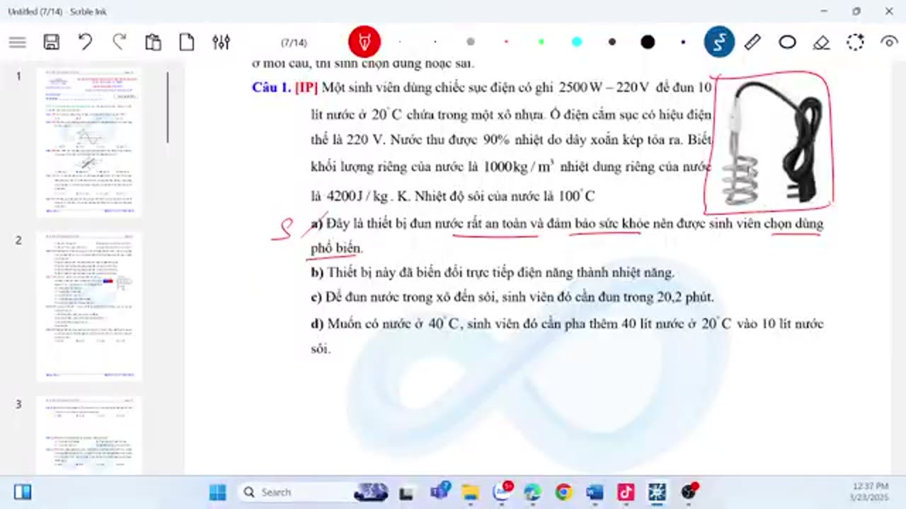 Đề thi thử Tinh hoa BTN số 05