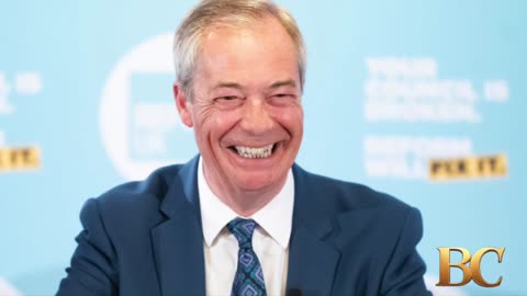 Reform UK to accept donations via bitcoin, Nigel Farage says