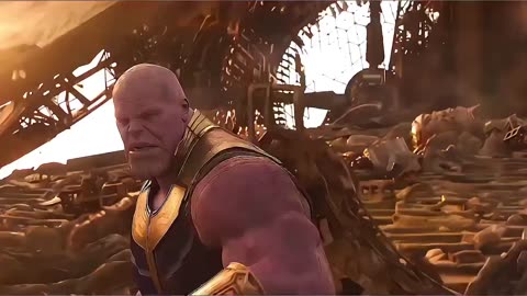 Avengers & Thanos Fight Scene