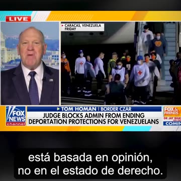 Tom Homan - POTUS is going to do his job by rule of law