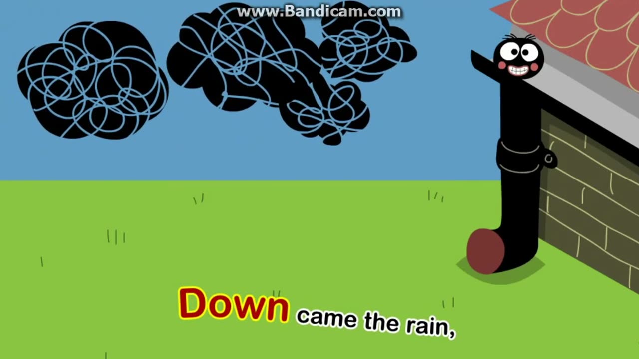 Cartoon about a spider