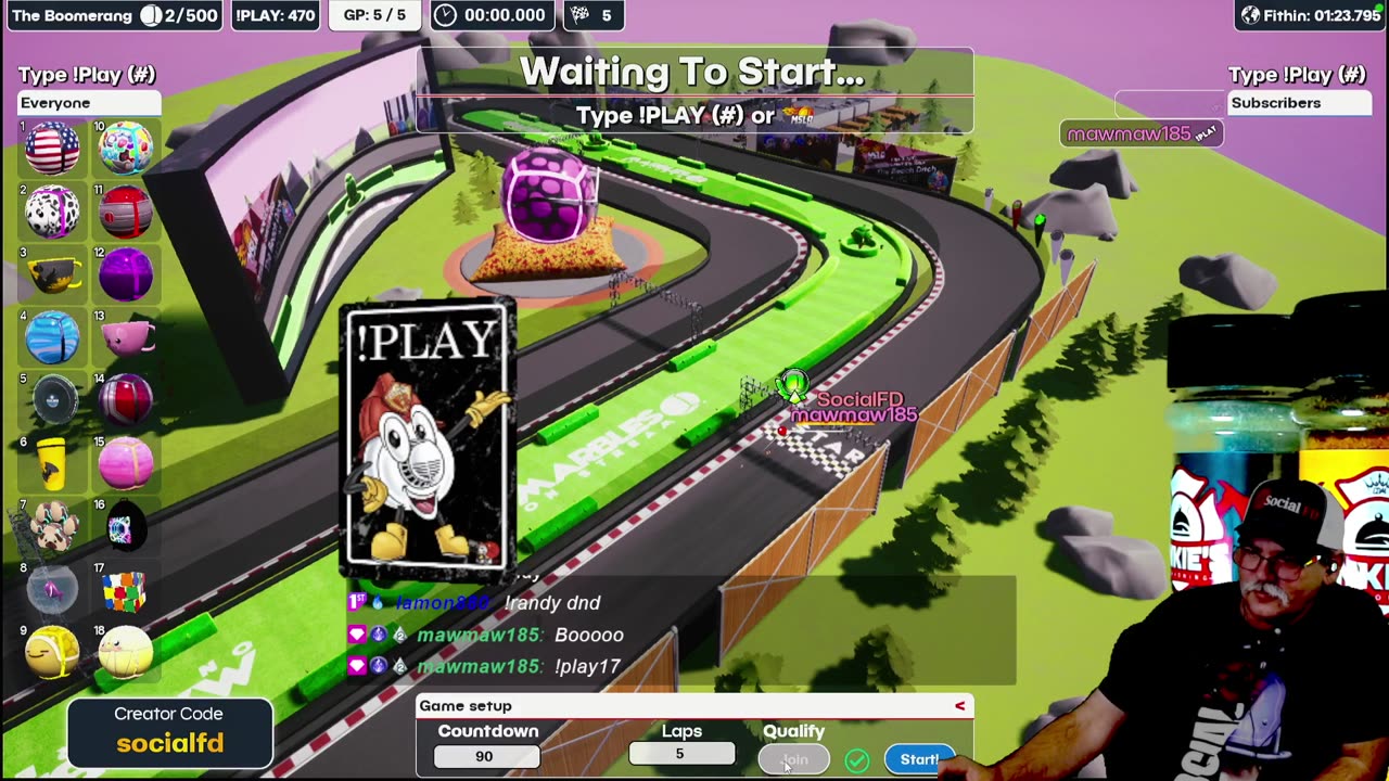 Social FD Live On Twitch