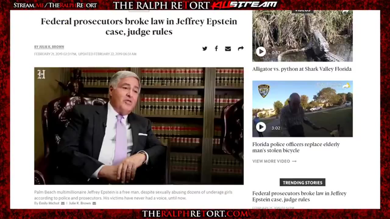 2019-02-22 - Killstream - #TimesUp CEO Scandal, Feinstein vs Kids, R. Kelly