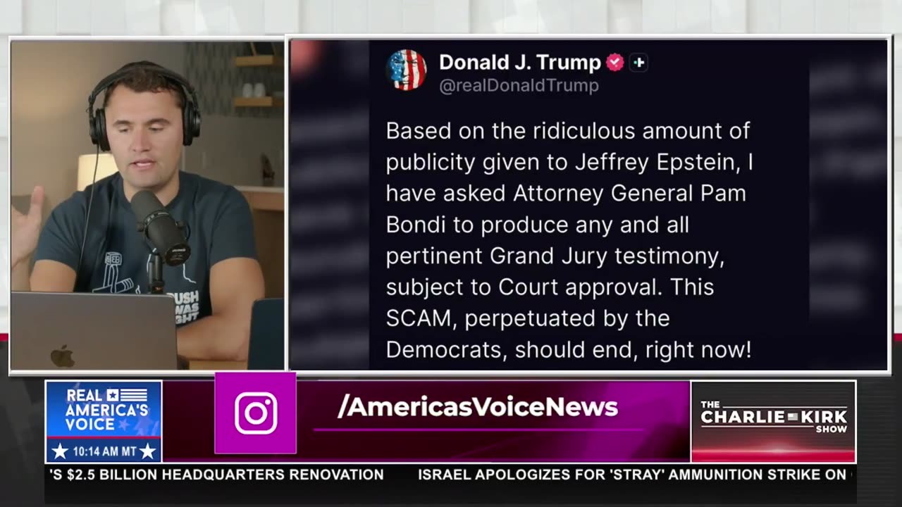 "THANK YOU, PRESIDENT TRUMP"