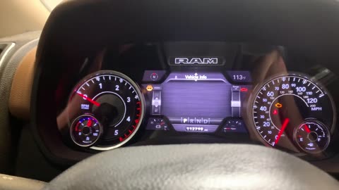 2019 Ram 2500 (Cummins) - Oil Life Reset