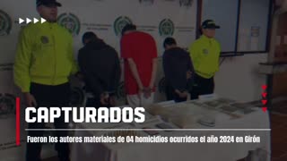 Capturas 'Los del Sur' Girón