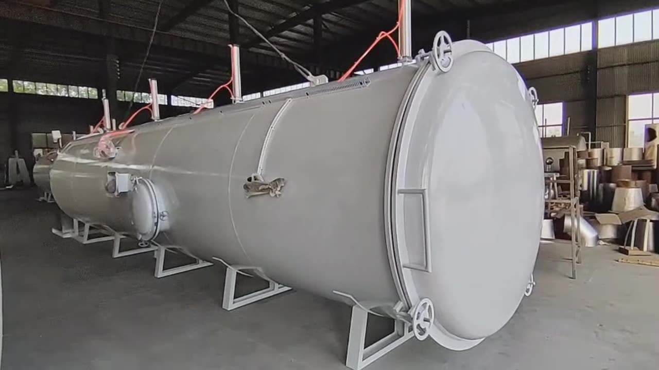 The wood vacuum tank