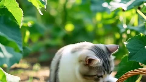 A Poor cat 🐈 Daily routine work with kitten 🐾