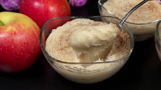 Apple mousse without baking!