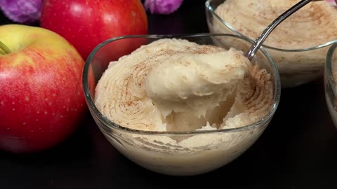 Apple mousse without baking!