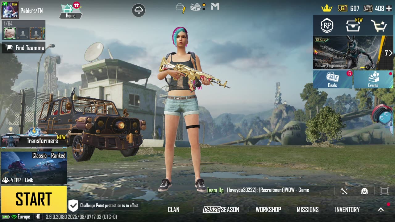 PUBG Mobile Global 🌍 | Squad Push + Viewers Match 💥
