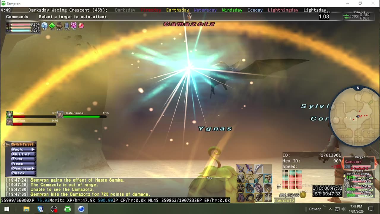 Playing Final Fantasy XI Online