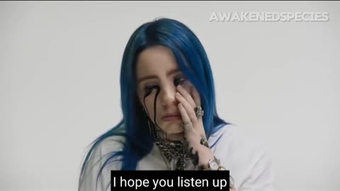 Billie Eilish song reversed to discover subliminal messaging.