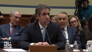 Rep. Massie asks Cohen about offering Trump improper legal advice