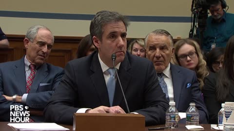 Rep. Massie asks Cohen about offering Trump improper legal advice